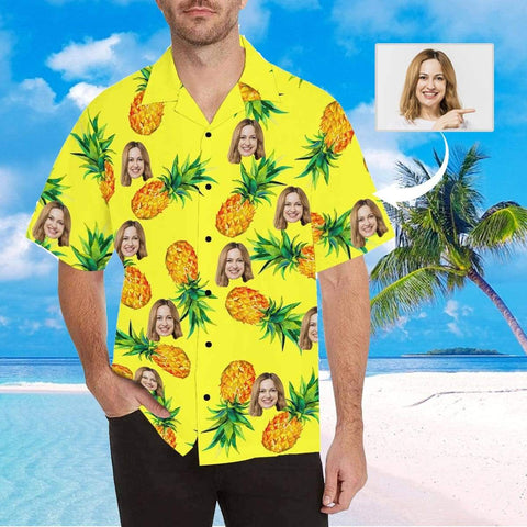 Buy Lilly Green Leaf - Oversize Hawaiian Collar Shirt by