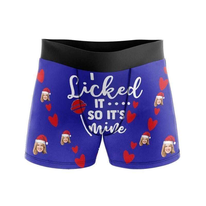 Custom Unisex Face Red Lips Men Boxer Briefs Personalized Image Shorts Underwear  Underpants All Over Print Gift at  Men's Clothing store